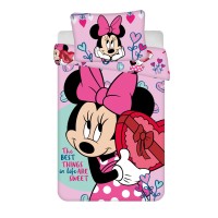 Otroška mala posteljnina Minnie Mouse Sweets 100×135 cm, 40×60 cm Otroška mala posteljnina Minnie Mouse Sweets 100×135 cm, 40×60 cm