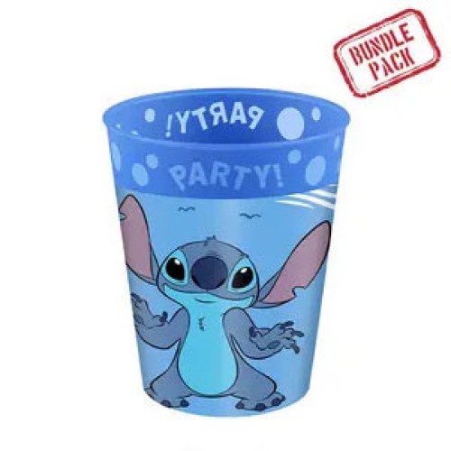 Disney Lilo and Stitch Angel mikro premium plastični set 4 kosov 250 ml