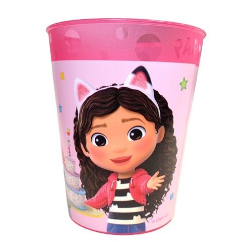 Gabby's Dollhouse Friends mikro premium set plastičnih kozarcev 4 kosi 250 ml Gabby's Dollhouse Friends mikro premium set plastičnih kozarcev 4 kosi 250 ml