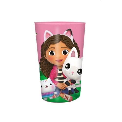 Gabby's Dollhouse 250 ml plastičen lonček Gabby's Dollhouse 250 ml plastičen lonček