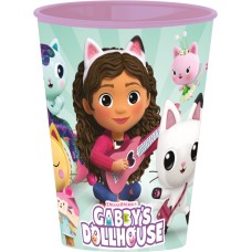 Gabby's Dollhouse Wonderland lonček, plastika 260 ml Gabby's Dollhouse Wonderland lonček, plastika 260 ml