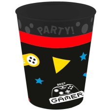 Gaming Party, 250 ml komplet 4 mikro premium plastičnih kozarcev Gaming Party, 250 ml komplet 4 mikro premium plastičnih kozarcev