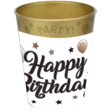 Happy Birthday Milestone mikro premium plastični lonček 250 ml Happy Birthday Milestone mikro premium plastični lonček 250 ml
