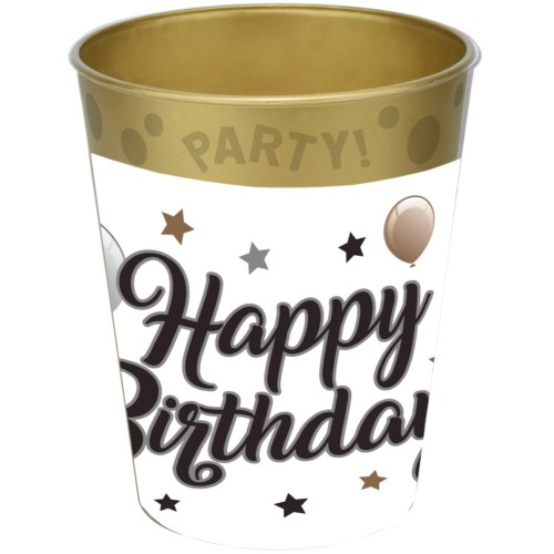 Happy Birthday Milestone mikro premium plastični lonček 250 ml Happy Birthday Milestone mikro premium plastični lonček 250 ml