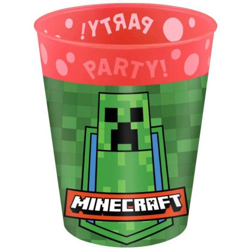 Komplet plastičnih lončkov Minecraft 4 × 250 ml