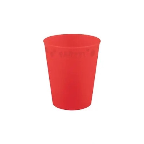 Party svetlo rdeča barva Micro Premium 250 ml plastičen lonček 