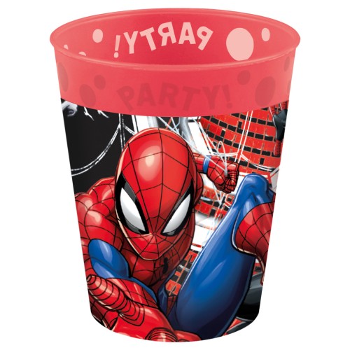 Spiderman World of Webs, 250 ml komplet 4 mikro premium plastičnih kozarcev Spiderman World of Webs, 250 ml komplet 4 mikro premium plastičnih kozarcev