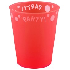 Party Red Red Micro Premium 250 ml plastičen lonček 