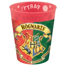 Harry Potter Hogwarts Houses mikro premium plastični lončki, komplet 4 kosov, 250 ml