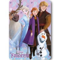 Odeja iz flisa Frozen Zima Prijatelji 100 × 140 cm