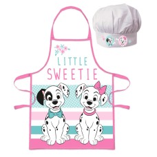 Otroški predpasnik Disney 101 Dalmatians Little Sweetie, 2-delni komplet
