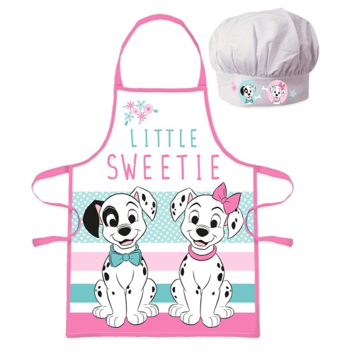 Otroški predpasnik Disney 101 Dalmatians Little Sweetie, 2-delni komplet