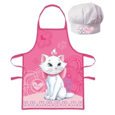Otroški predpasnik Disney Marie Whiskers 2-delni komplet