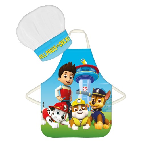 Otroški predpasnik Paw Patrol Paws on Deck, 2-delni komplet Otroški predpasnik Paw Patrol Paws on Deck, 2-delni komplet