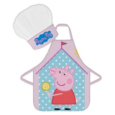 Otroški predpasnik Peppa Pig House, 2-delni komplet Otroški predpasnik Peppa Pig House, 2-delni komplet