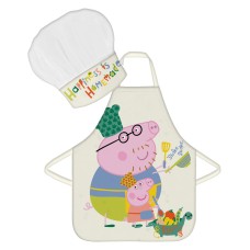 Otroški predpasnik Peppa Pig Shake, 2-delni komplet Otroški predpasnik Peppa Pig Shake, 2-delni komplet