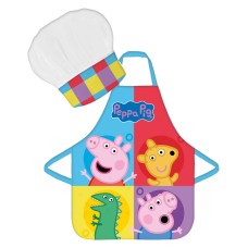 Otroški predpasnik Peppa Pig Team, 2-delni komplet Otroški predpasnik Peppa Pig Team, 2-delni komplet