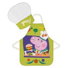 Otroški predpasnik Peppa Pig Yum, 2-delni komplet Otroški predpasnik Peppa Pig Yum, 2-delni komplet