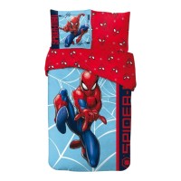 Posteljnina Spiderman Action 140×200cm, 65x65 cm Posteljnina Spiderman Action 140×200cm, 65x65 cm