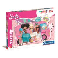 Barbie Car 104 delna forma sestavljanka Clementoni