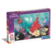 Disneyjeva princesa Ariel 24-delna maksi sestavljanka Clementoni