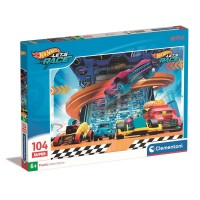 Hot Wheels Mid-air 104 delna Clementoni sestavljanka