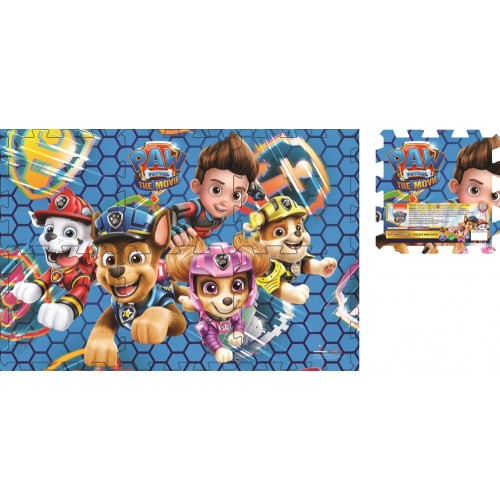 Paw Patrol Movie, 6 kosov podloga za sestavljanke iz pene Paw Patrol Movie, 6 kosov podloga za sestavljanke iz pene