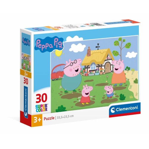 Pujsa Peppa 30-delna sestavljanka Clementoni Pujsa Peppa 30-delna sestavljanka Clementoni