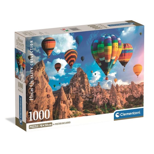 Clementoni sestavljanka Balloons in Cappadocia Turkey 1000 kosov Clementoni sestavljanka Balloons in Cappadocia Turkey 1000 kosov