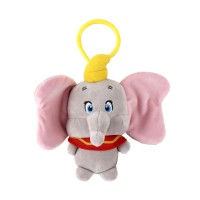 Disney Dumbo Grey 3D plišasta figura s kavljem, 13 cm Disney Dumbo Grey 3D plišasta figura s kavljem, 13 cm