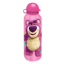 Disney Toy Story Lotso Pink aluminijasta steklenica s pokrovčkom 500 ml Disney Toy Story Lotso Pink aluminijasta steklenica s pokrovčkom 500 ml