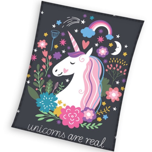 Odeja iz flisa Unicorn 150x200 cm Odeja iz flisa Unicorn 150x200 cm