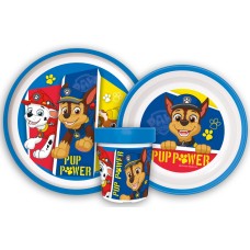 Jedilni set Paw Patrol Pup Power, komplet mikro plastike Jedilni set Paw Patrol Pup Power, komplet mikro plastike