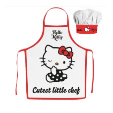 Otroški predpasnik Hello Kitty Little Chef 2-delni komplet