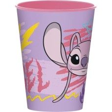 Disney Lilo and Stitch Angel plastični lonček 260 ml Disney Lilo and Stitch Angel plastični lonček 260 ml