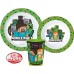 Jedilni set Minecraft, mikroplastični set, skodelica 260 ml Jedilni set Minecraft, mikroplastični set, skodelica 260 ml