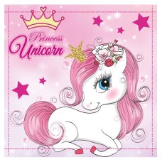 Brisača za roke in obraz Unicorn Princess 30x30 cm Brisača za roke in obraz Unicorn Princess 30x30 cm