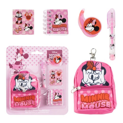 Obesek za ključe Minnie Mouse Love z mini torbico komplet Obesek za ključe Minnie Mouse Love z mini torbico komplet