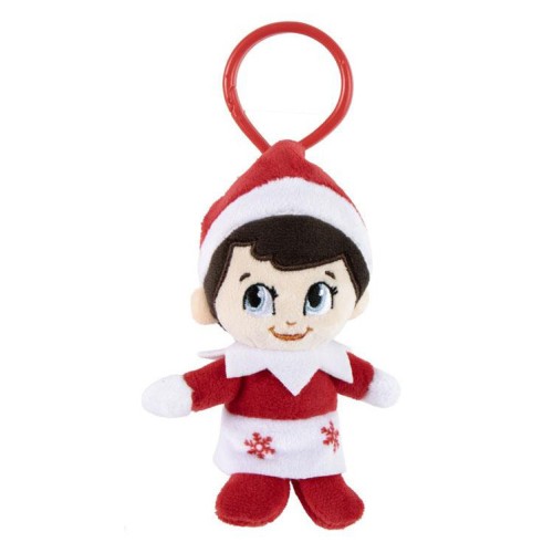 Manó Lady Elf 3D plüss figura akasztóval, táskadísz 14 cm Manó Lady Elf 3D plüss figura akasztóval, táskadísz 14 cm