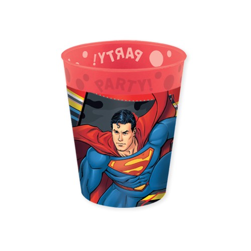 Komplet 4 mikro premium plastičnih skodelic Superman Krypton, 250 ml Komplet 4 mikro premium plastičnih skodelic Superman Krypton, 250 ml