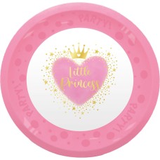 Komplet 4 mikro krožnikov iz plastike Princess Little Princess Premium, 21 cm