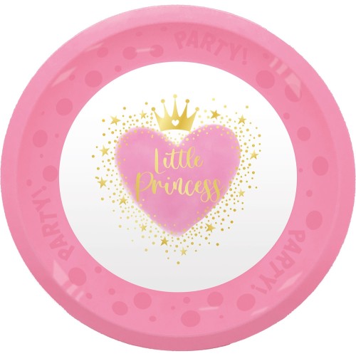 Komplet 4 mikro krožnikov iz plastike Princess Little Princess Premium, 21 cm Komplet 4 mikro krožnikov iz plastike Princess Little Princess Premium, 21 cm