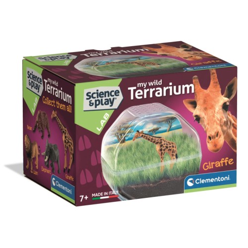 Animals -Terarij za mini žirafe Clementoni Animals -Terarij za mini žirafe Clementoni