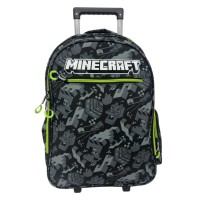 Šolski nahrbtnik na kolesih Minecraft Camo Terra 46 cm