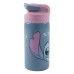 Disney Lilo in Stitch Nezemljan 626 aluminijasta steklenička s slamico in kavljem 500 ml