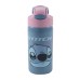 Disney Lilo in Stitch Nezemljan 626 aluminijasta steklenička s slamico in kavljem 500 ml