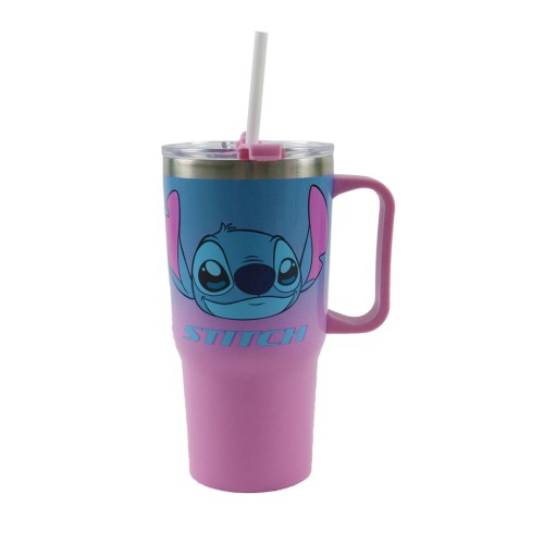 Disney Lilo in Stitch Nezemljan 626 termo steklenička s slamico 520 ml Disney Lilo in Stitch Nezemljan 626 termo steklenička s slamico 520 ml