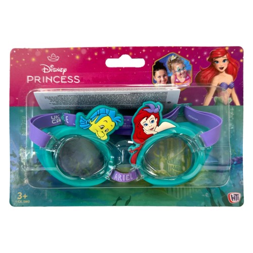 Disneyjeva princesa Ariel otroška plavalna očala s 3D dizajnom Disneyjeva princesa Ariel otroška plavalna očala s 3D dizajnom
