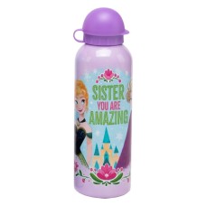Frozen Amazing Sister aluminijasta steklenička s pokrovčkom 500 ml Frozen Amazing Sister aluminijasta steklenička s pokrovčkom 500 ml