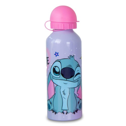 Disney Lilo in Stitch Prikupna aluminijasta steklenička s pokrovčkom za pitje 500 ml Disney Lilo in Stitch Prikupna aluminijasta steklenička s pokrovčkom za pitje 500 ml